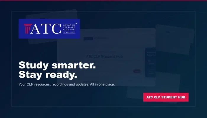 Closing ATC frame reading study smarter, stay ready, above the portal interface