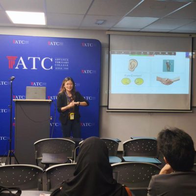 Irene Kam delivering the Networking Essentials masterclass during ATC Legal Careers Week 2026