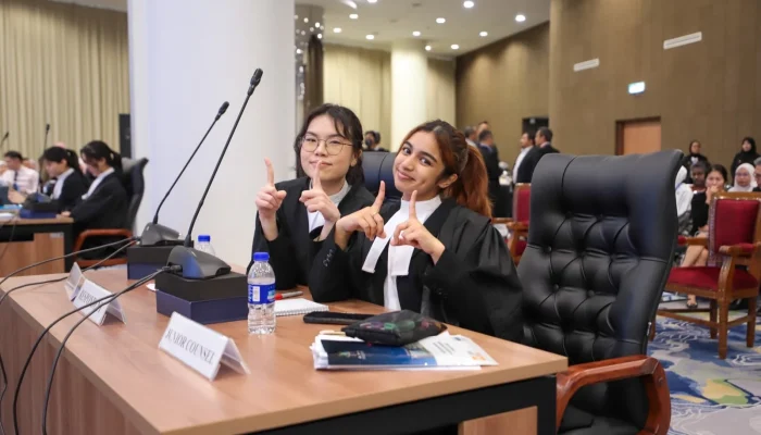 ATC Moot Team at the Counsel Table
